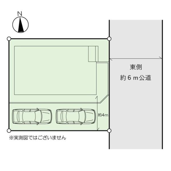 小平市小川町１丁目の中古一戸建の区画図画像