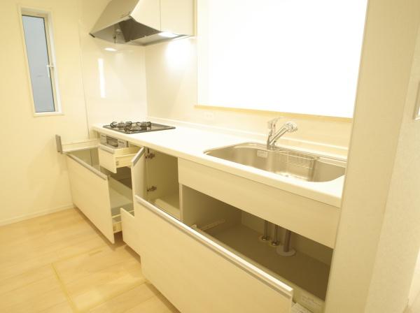 小平市上水新町２丁目の新築一戸建のキッチン画像