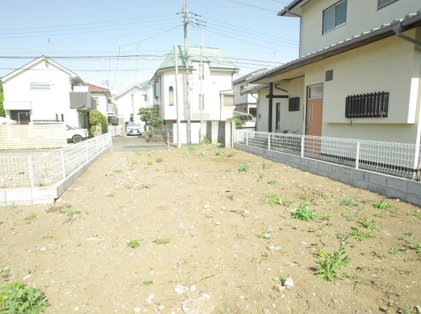 東大和市新堀１丁目の土地の現地土地写真画像
