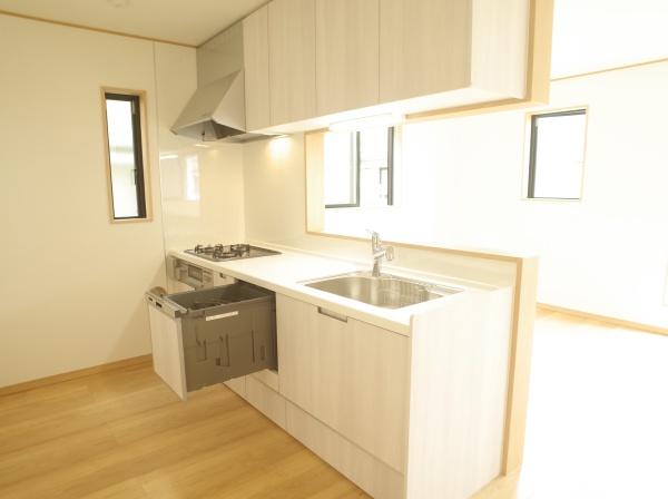 小平市上水新町３丁目の新築一戸建のキッチン画像