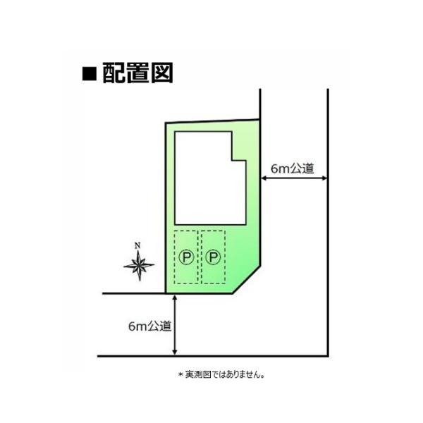 小平市小川町１丁目の中古一戸建の区画図画像