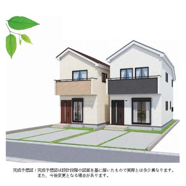 小平市小川町１丁目の新築一戸建の完成予想図画像