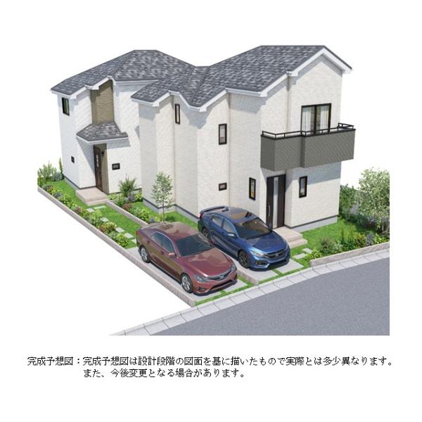 小平市仲町の新築一戸建の完成予想図画像