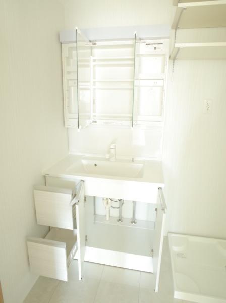 小平市仲町の新築一戸建の洗面台・洗面所画像