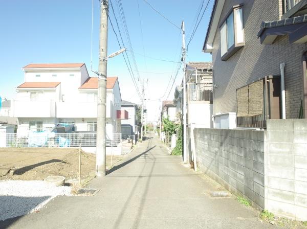 小平市小川町１丁目の土地の前面道路含む現地写真画像