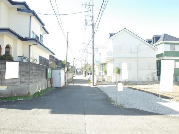 小平市小川町１丁目の土地の前面道路含む現地写真画像