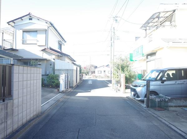小平市上水本町１丁目の土地の前面道路含む現地写真画像