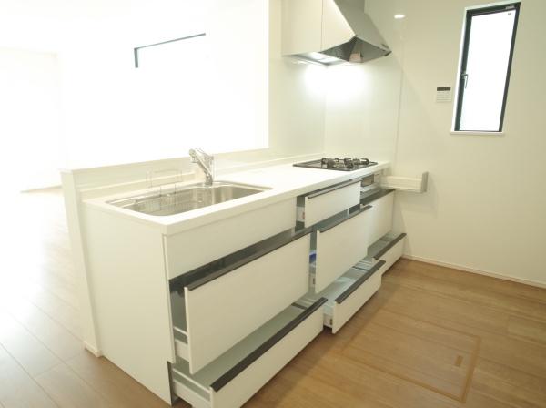 東村山市富士見町３丁目の新築一戸建のキッチン画像