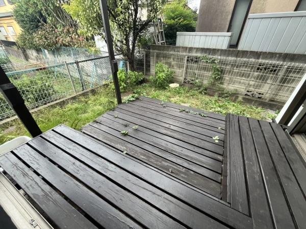 小平市花小金井5丁目の中古一戸建の庭画像