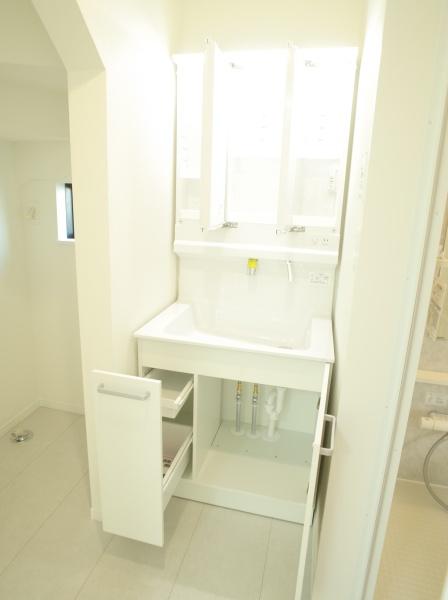 小平市津田町1丁目の新築一戸建の洗面台・洗面所画像