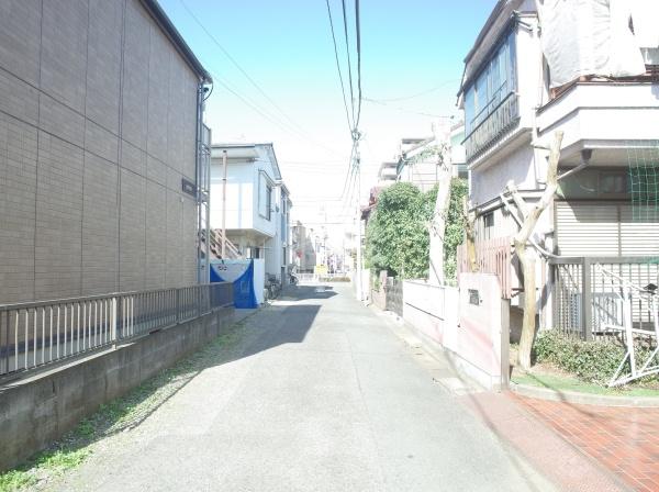 小平市仲町の土地の前面道路含む現地写真画像