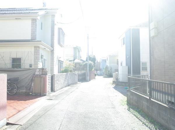 小平市仲町の土地の前面道路含む現地写真画像