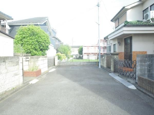 小平市上水新町２丁目の土地の前面道路含む現地写真画像