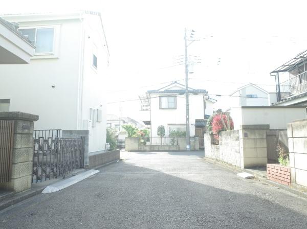 小平市上水新町２丁目の土地の前面道路含む現地写真画像