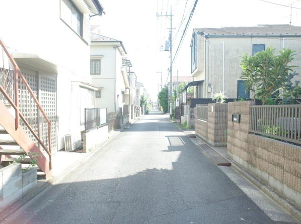 小平市仲町の土地の前面道路含む現地写真画像