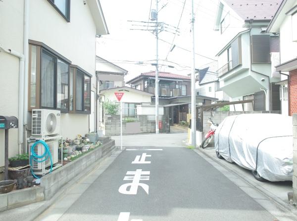 小平市栄町３丁目の土地の前面道路含む現地写真画像