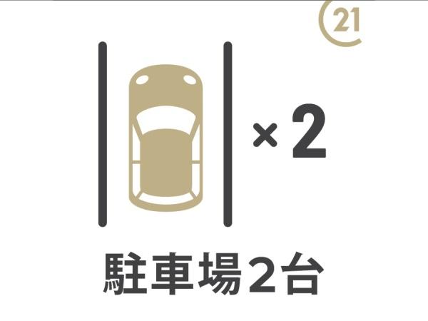 小平市小川町2丁目の新築一戸建の駐車場画像