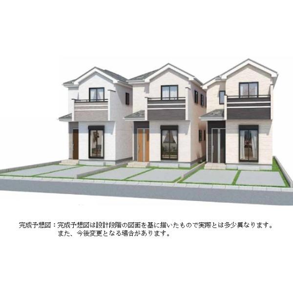 小平市回田町の新築一戸建の完成予想図画像