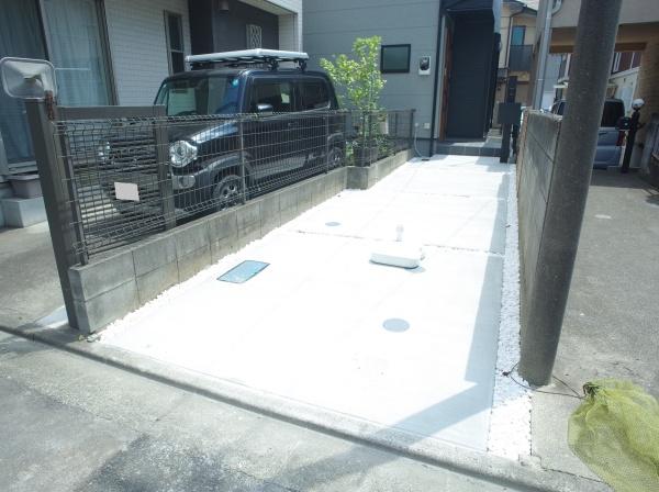 小平市小川東町５丁目の新築一戸建の駐車場画像