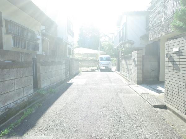 小平市小川町1丁目の土地の前面道路含む現地写真画像