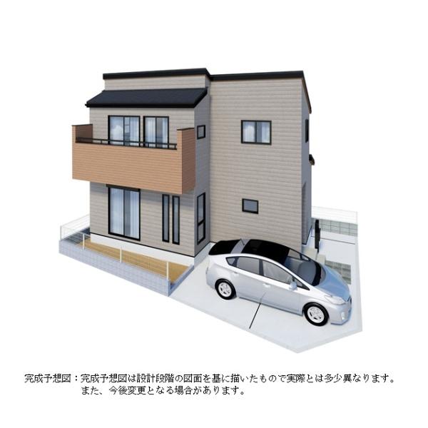 小平市学園西町３丁目の新築一戸建の完成予想図画像