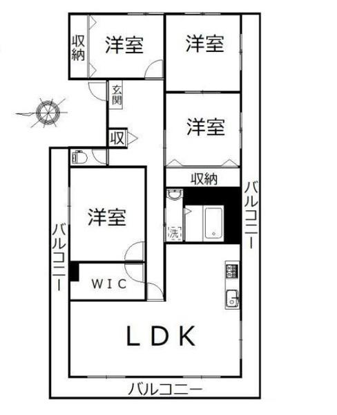 アート小川町マンションの間取り画像