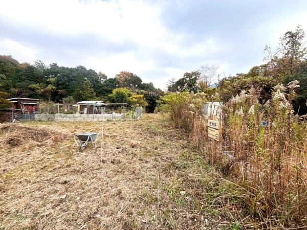 福岡県糸島市高祖字金剛土地の現地土地写真画像