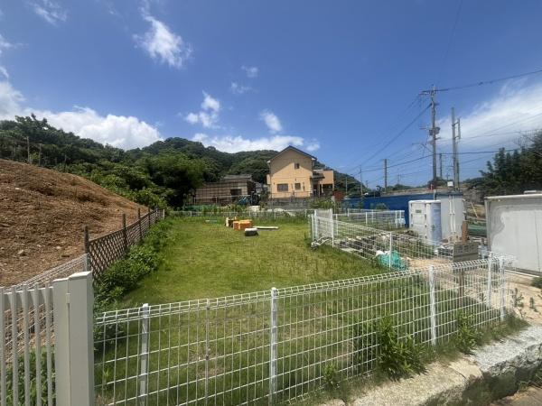福岡市西区大字下山門土地の現地土地写真画像