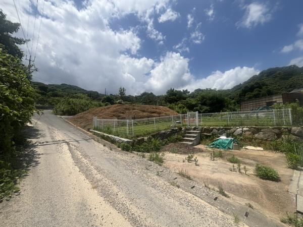 福岡市西区大字下山門土地の前面道路含む現地写真画像