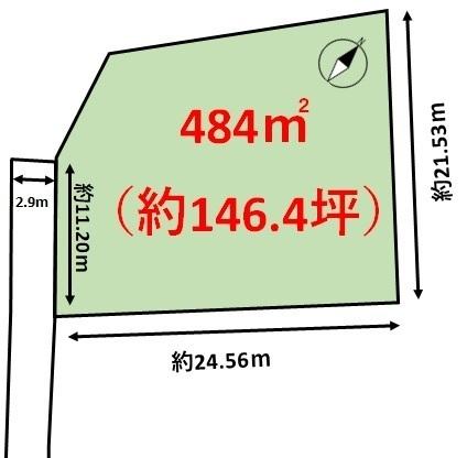 福岡市早良区石釜字唐ノ原土地の間取り画像