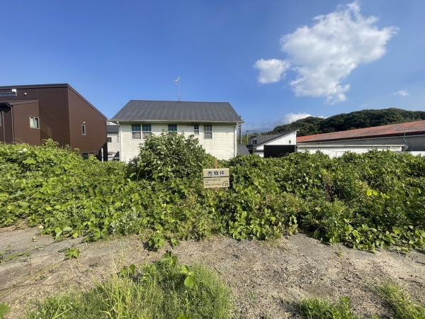 糸島市有田字小松原土地の現地土地写真画像