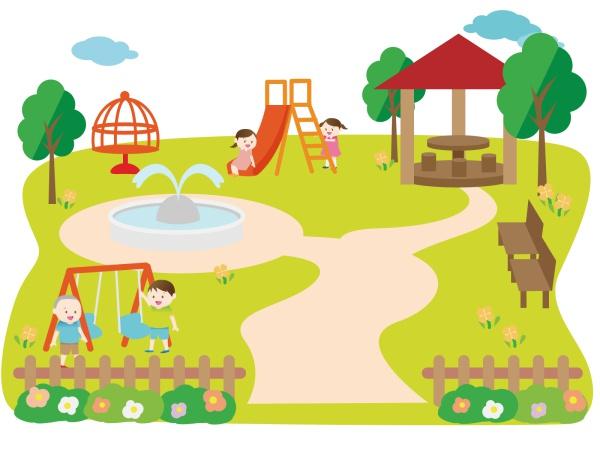 福津市渡字神田土地の公園画像