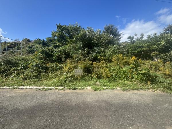 福津市渡字神田土地の前面道路含む現地写真画像