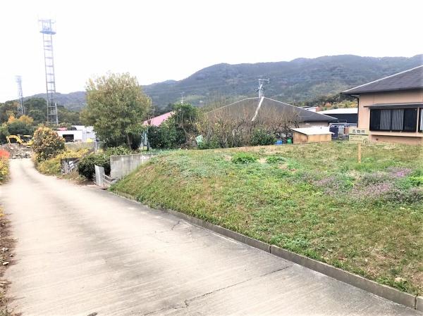 筑紫野市大字山家土地の前面道路含む現地写真画像