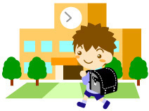 福津市福間南2丁目宅地の小学校画像