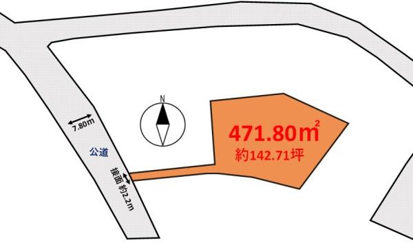 福津市福間南2丁目宅地の間取り画像