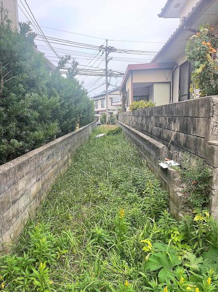 福津市福間南2丁目宅地の現地土地写真画像
