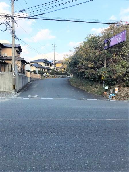 筑紫野市大字山家土地の前面道路含む現地写真画像