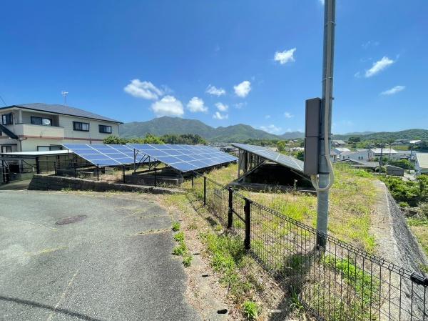 福岡県宗像市池浦字椿土地の現地土地写真画像