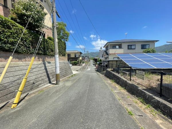 福岡県宗像市池浦字椿土地の前面道路含む現地写真画像