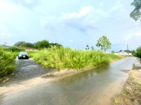 小郡市松崎の前面道路含む現地写真画像