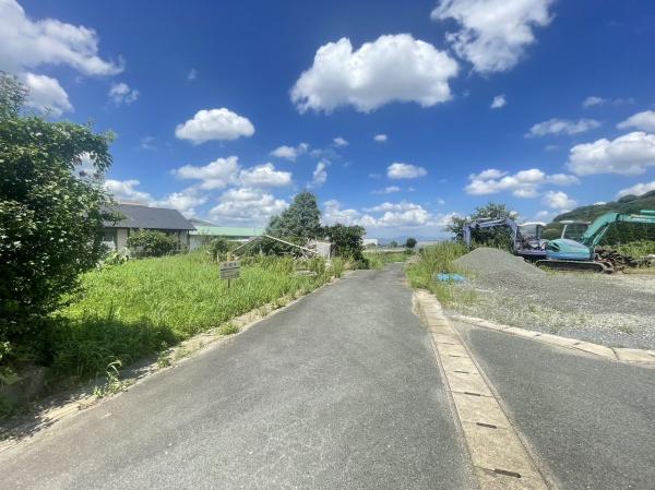 佐賀県鳥栖市原古賀町土地の前面道路含む現地写真画像