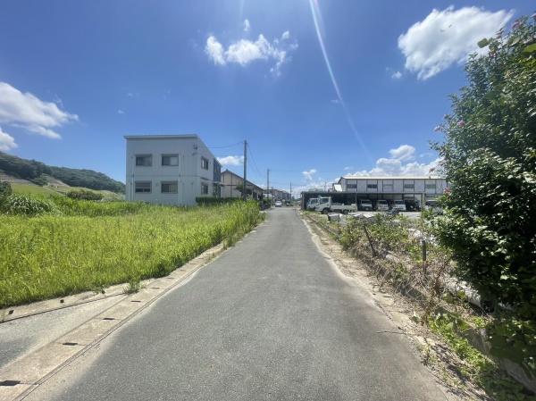 佐賀県鳥栖市原古賀町土地の前面道路含む現地写真画像