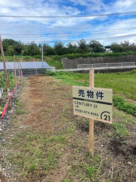 久留米市荒木町藤田土地の現地土地写真画像