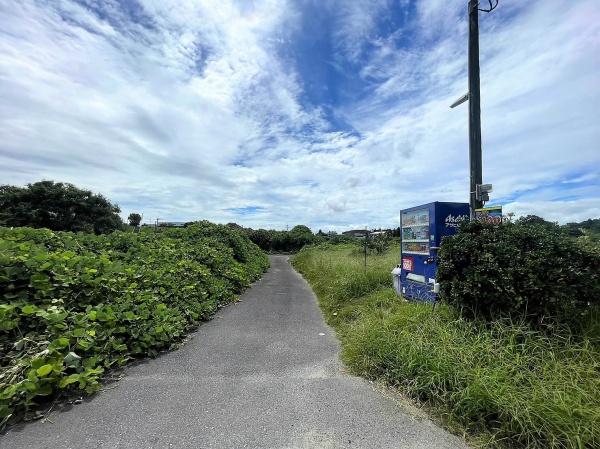 久留米市荒木町藤田土地の前面道路含む現地写真画像