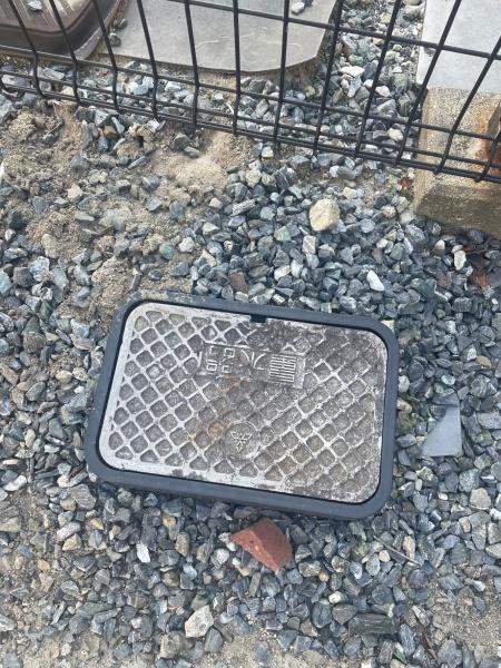 東区大字弘土地の前面道路含む現地写真画像