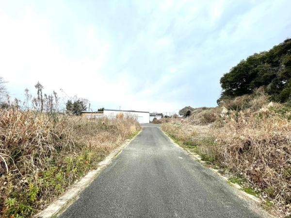 佐賀県鳥栖市飯田町土地の前面道路含む現地写真画像