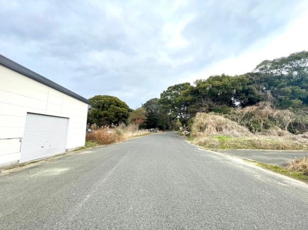 佐賀県鳥栖市飯田町土地の前面道路含む現地写真画像