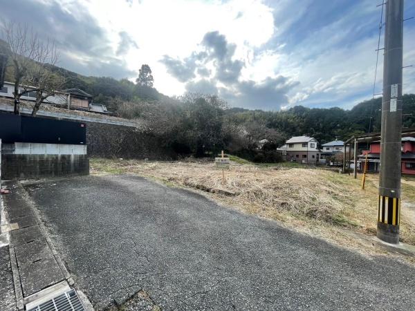 糸島市二丈深江土地の前面道路含む現地写真画像