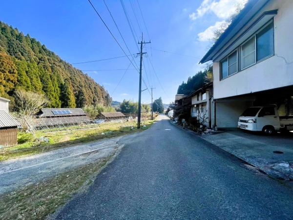 佐賀市富士町土地の前面道路含む現地写真画像